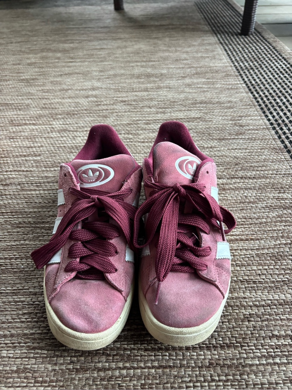 Pink Adidas Campus 00s